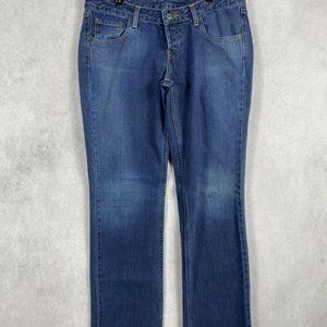 Levis 517 Jeans Low Rise Bootcut Womems Size 28x32 Medium Wash